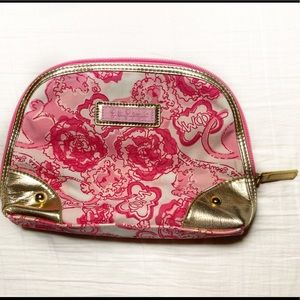 Lily Pulitzer Toiletries/Makeup Pouch Pink Floral